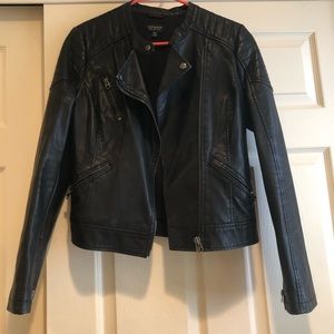 Topshop Leather Jacket